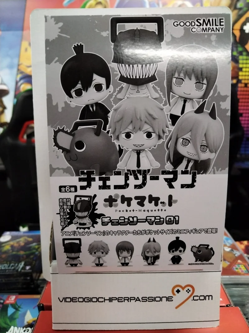 chainsaw man -mini personaggi da 6 cm -GOOD SMILE-
