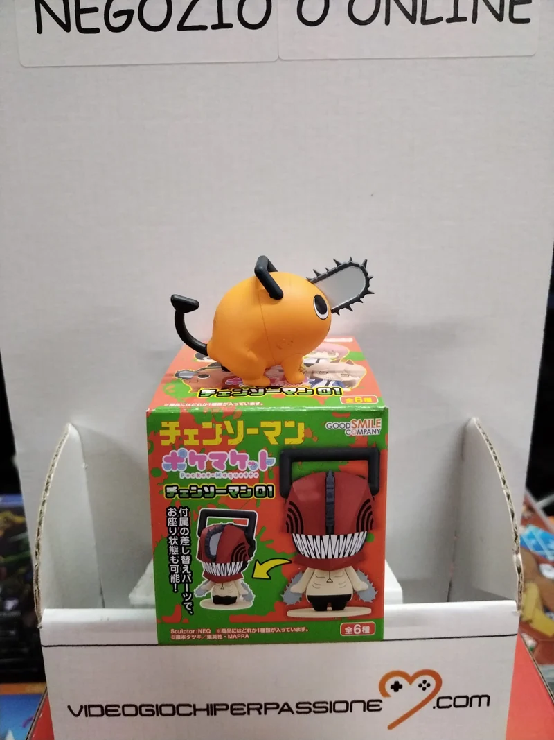 chainsaw man -mini personaggi da 6 cm -GOOD SMILE-