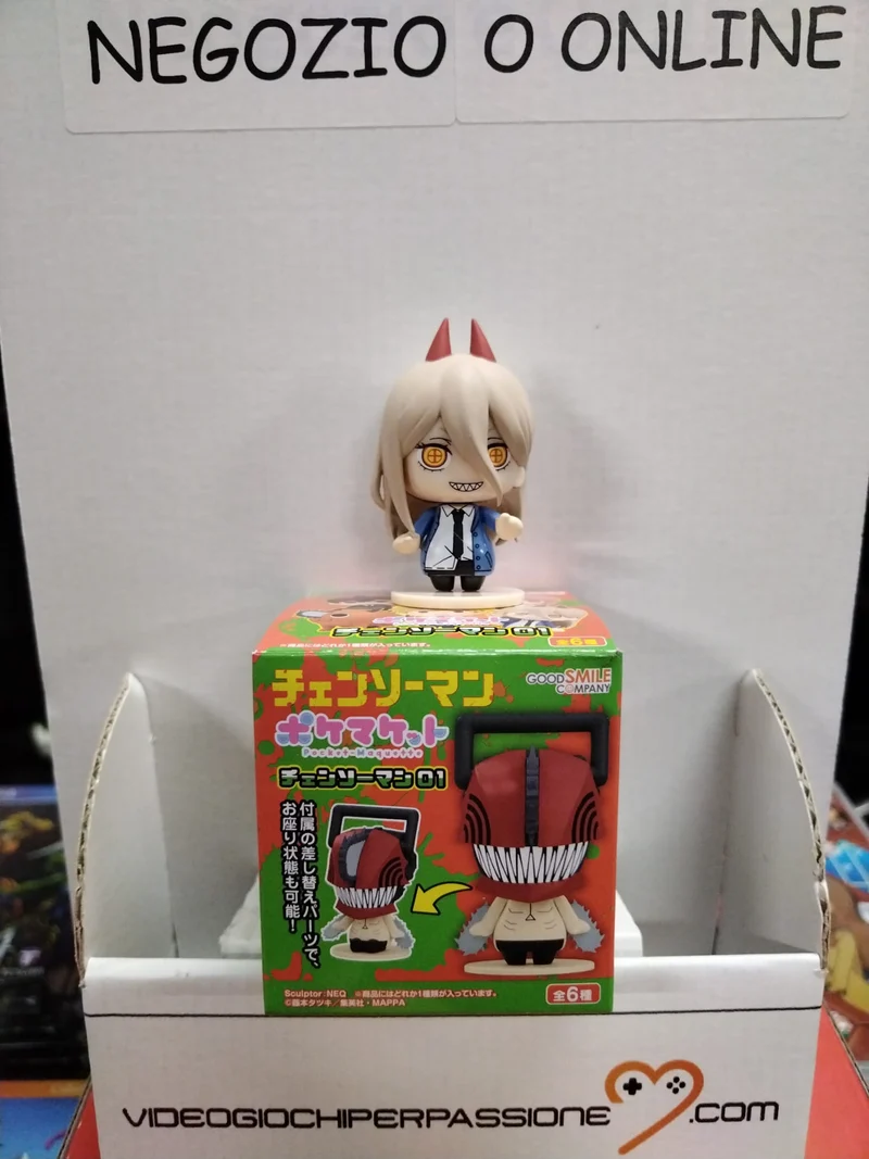 chainsaw man -mini personaggi da 6 cm -GOOD SMILE-