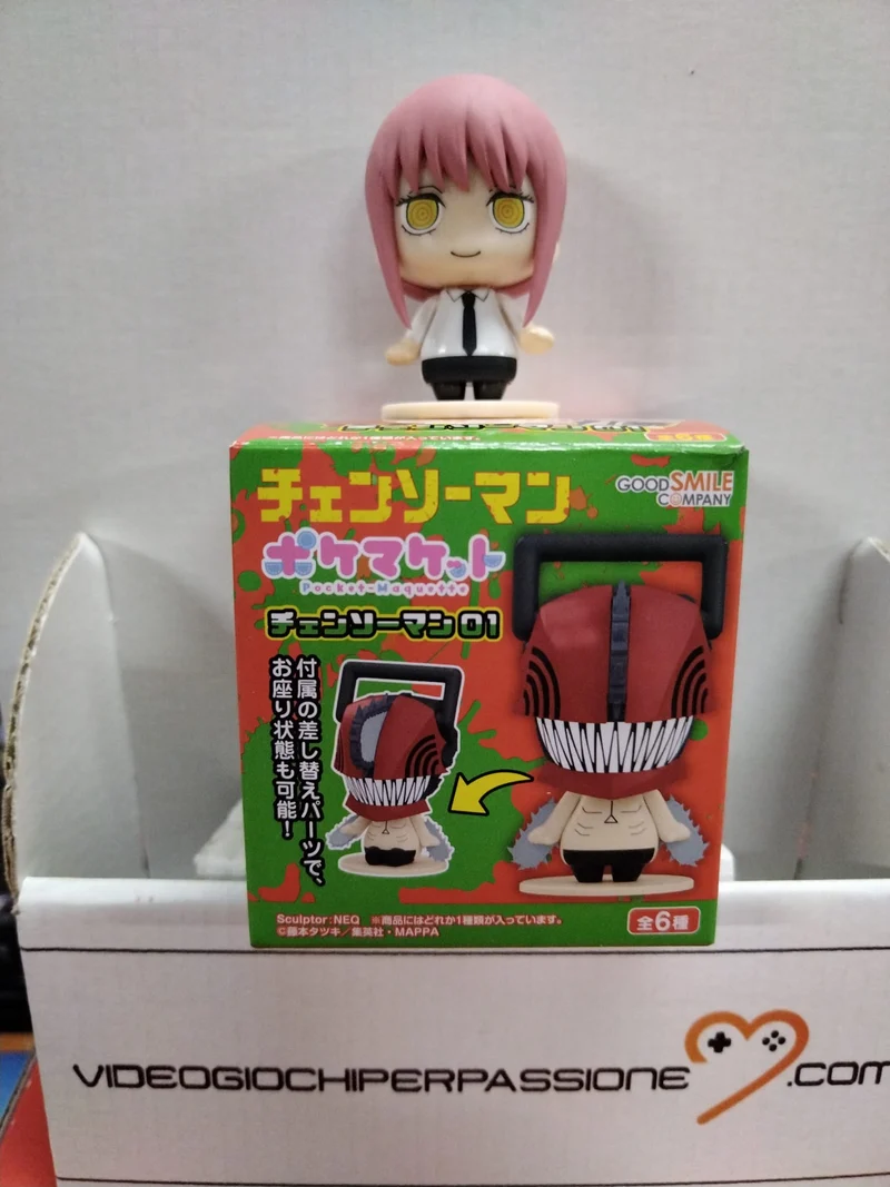chainsaw man -mini personaggi da 6 cm -GOOD SMILE-