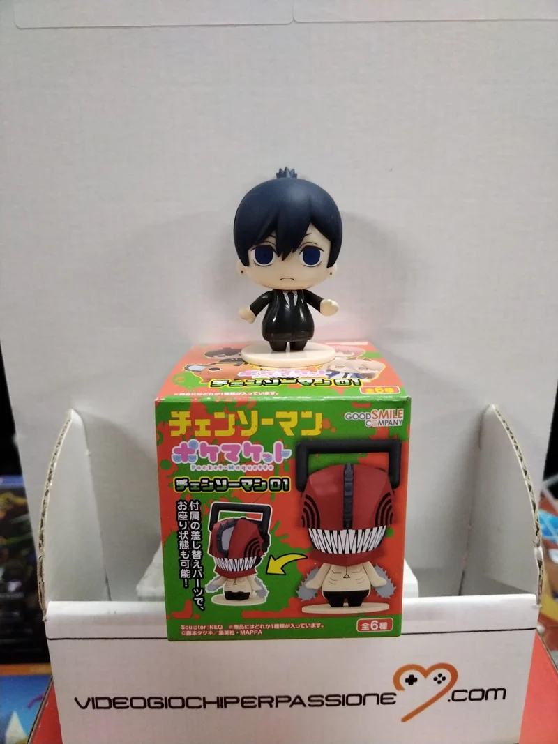 chainsaw man -mini personaggi da 6 cm -GOOD SMILE-