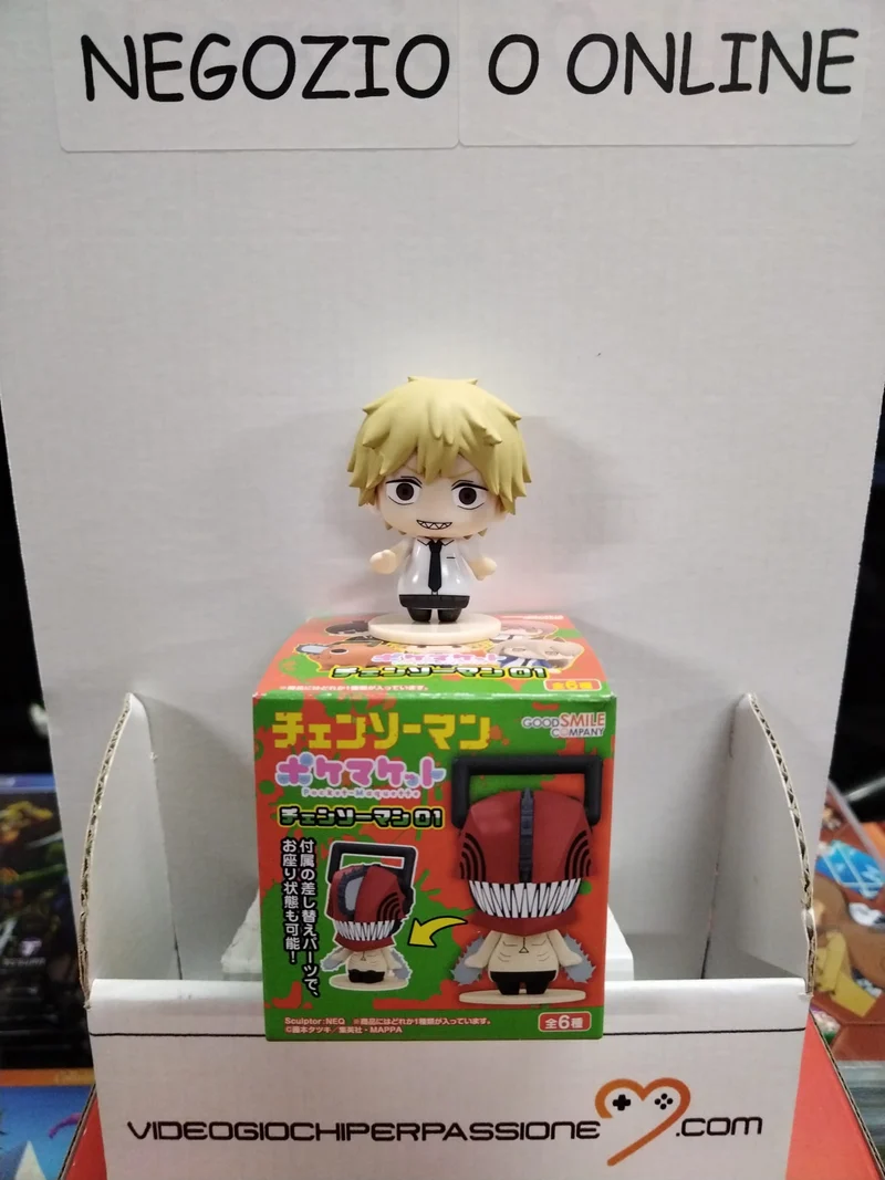 chainsaw man -mini personaggi da 6 cm -GOOD SMILE-