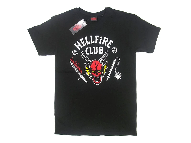 T-Shirt Stranger Things - Hellfire Club -