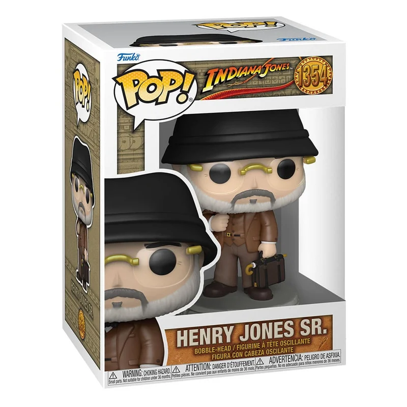 Indiana Jones POP! Henry Jones Sr 9 cm