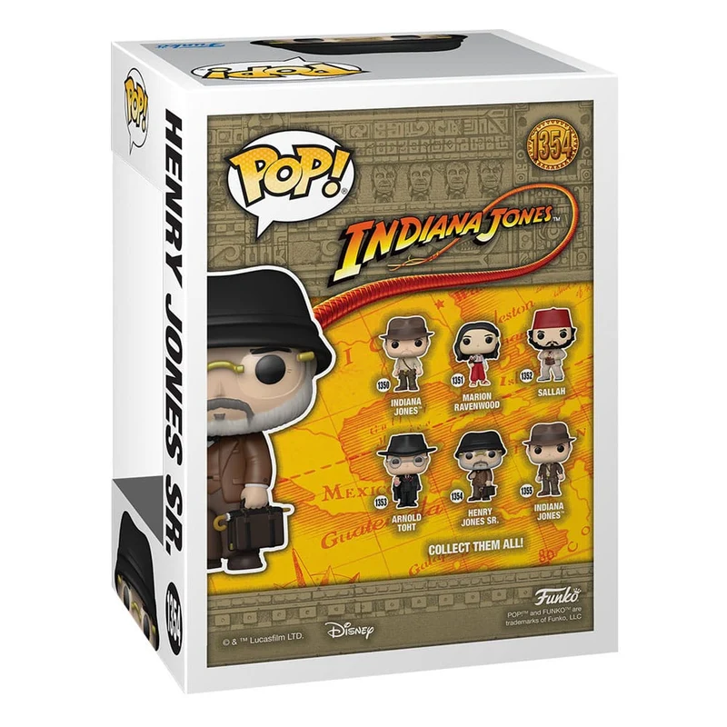 Indiana Jones POP! Henry Jones Sr 9 cm