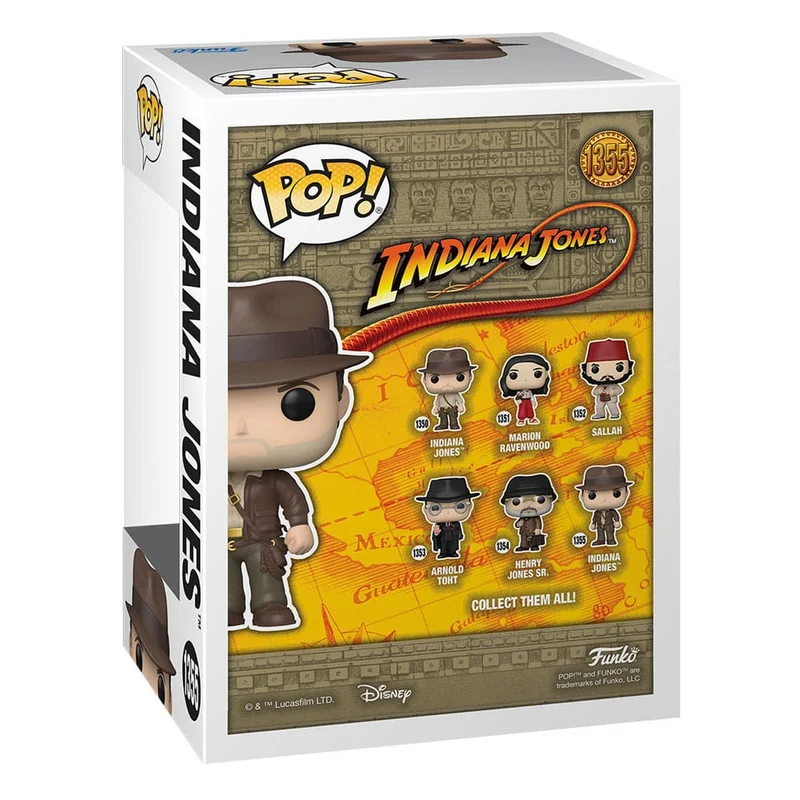 Indiana Jones POP! Indiana Jones w/Jacket 9 cm