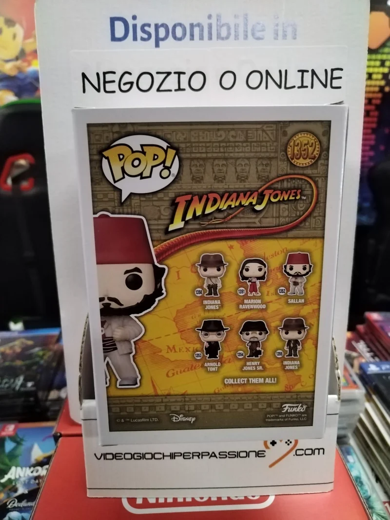 Indiana Jones POP! Sallah 9 cm