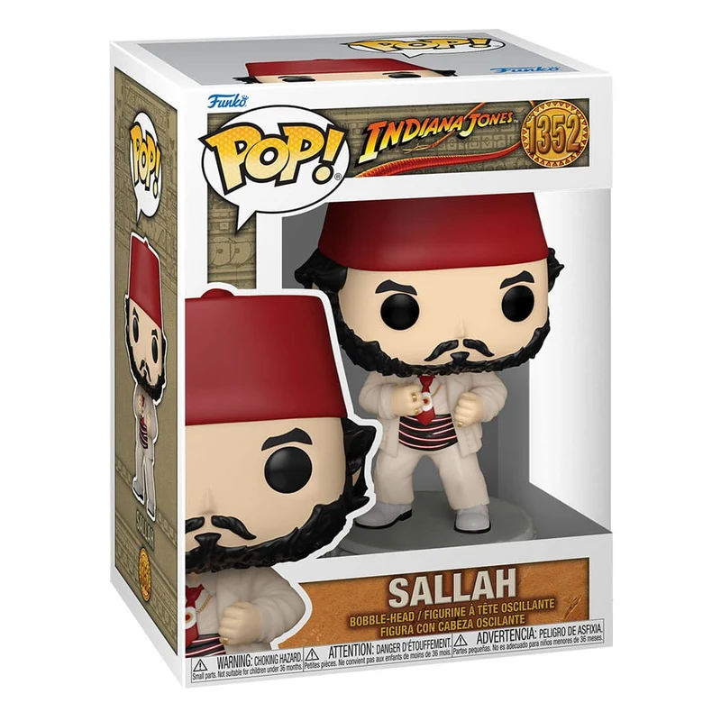 Indiana Jones POP! Sallah 9 cm