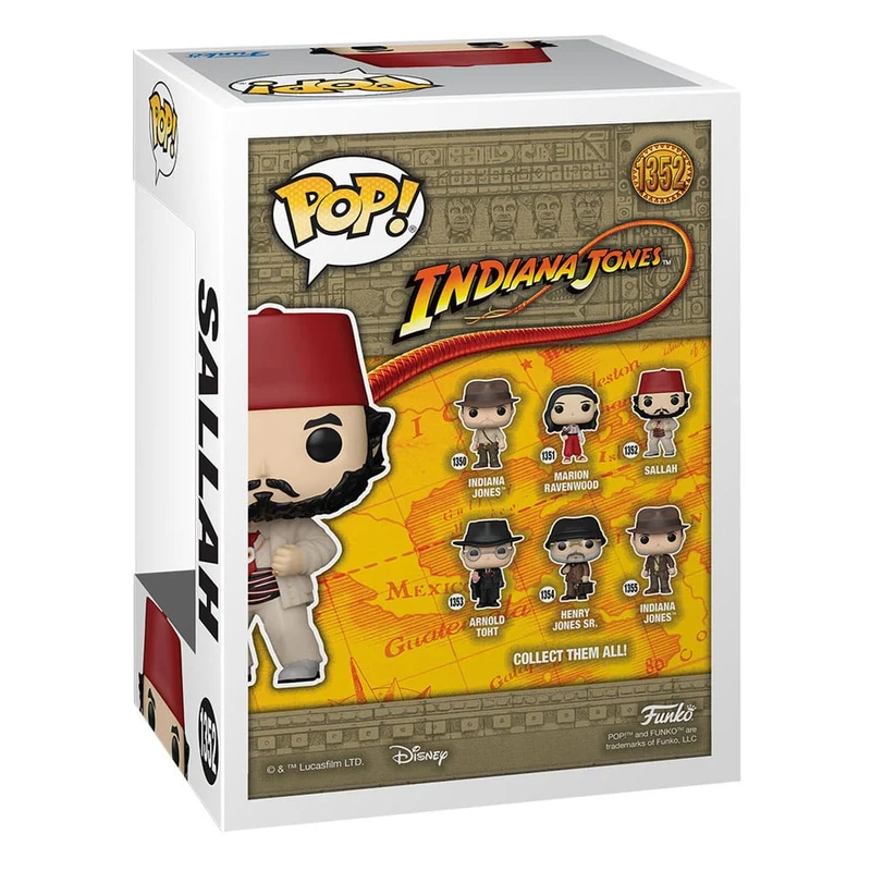 Indiana Jones POP! Sallah 9 cm