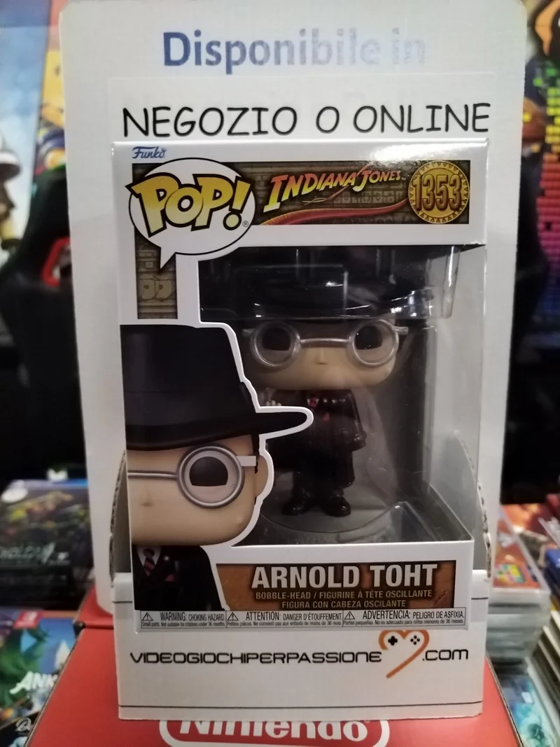 Indiana Jones POP! Arnold Toht 9 cm