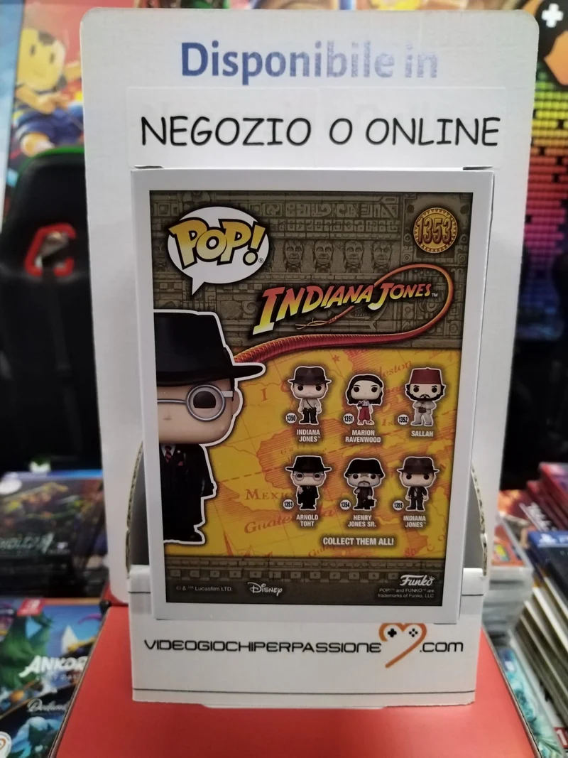 Indiana Jones POP! Arnold Toht 9 cm