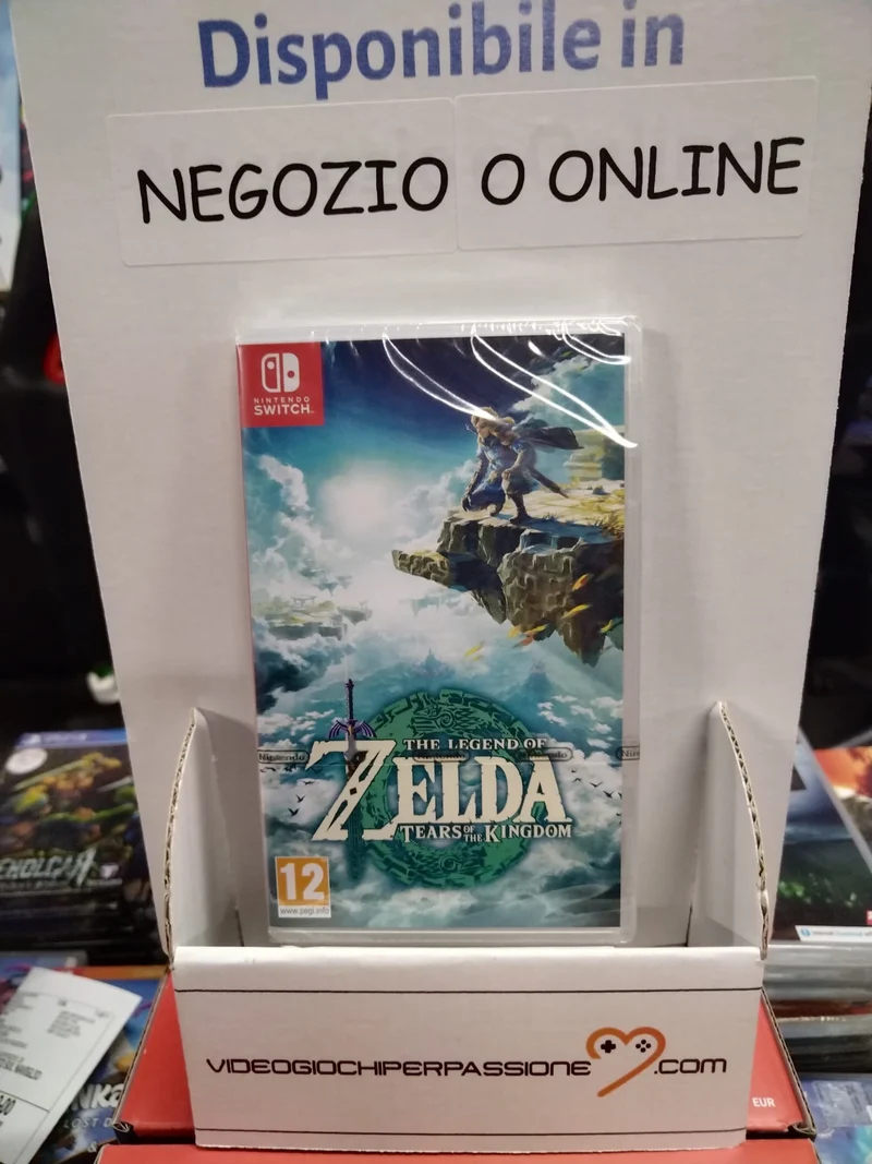 The Legend of Zelda: Tears of the Kingdom Nintendo Switch - Edizione Europea [CON ITALIANO] Triangolo Verde
