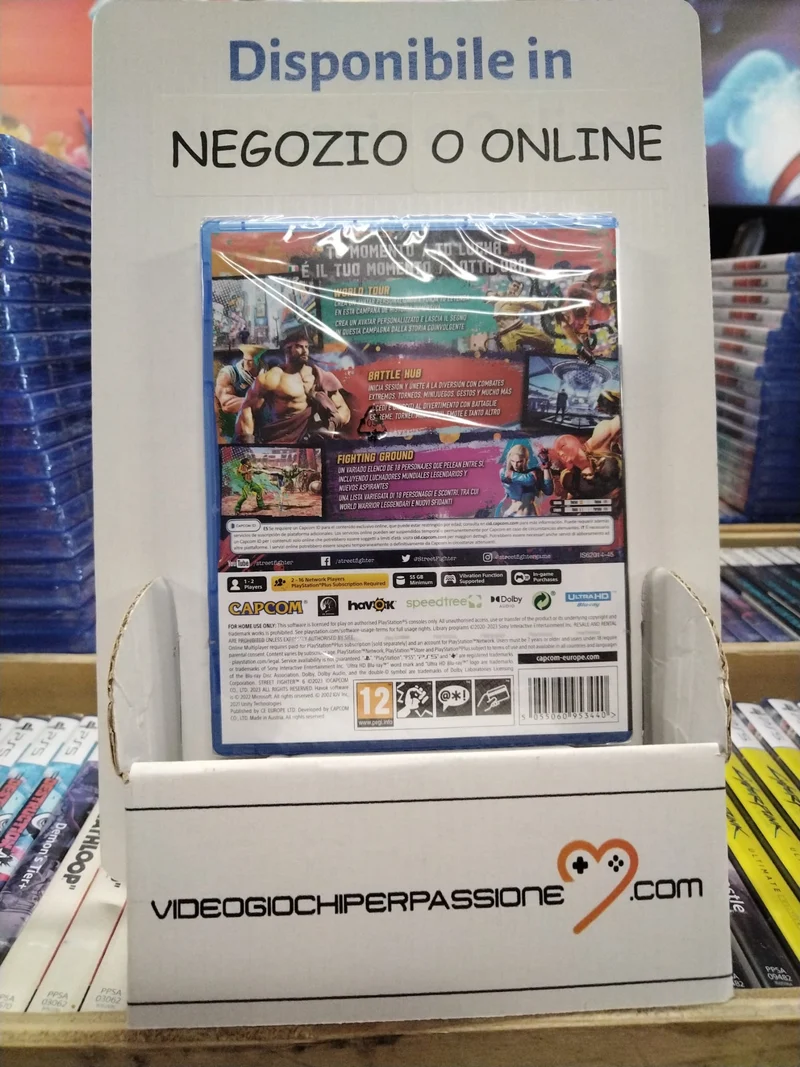 Street Fighter 6 Playstation 5 Edizione Europea
