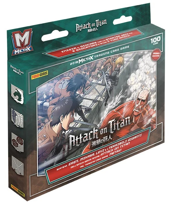 Attack on Titan Card Starter Deck Edizione Italiana -