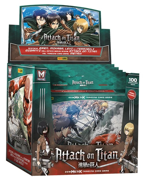 Attack on Titan Card Starter Deck Edizione Italiana -
