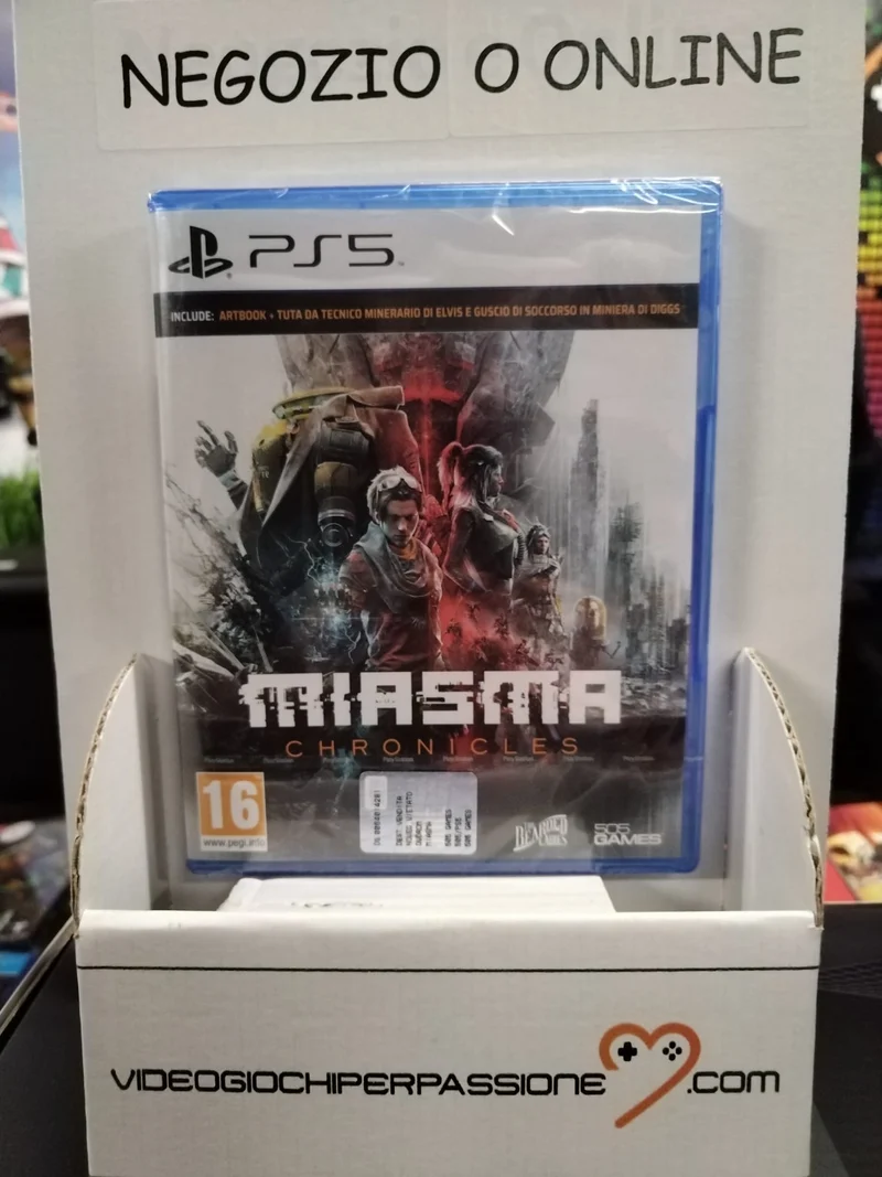 Miasma Chronicles Playstation 5 Edizione Italiana - Retail Edition