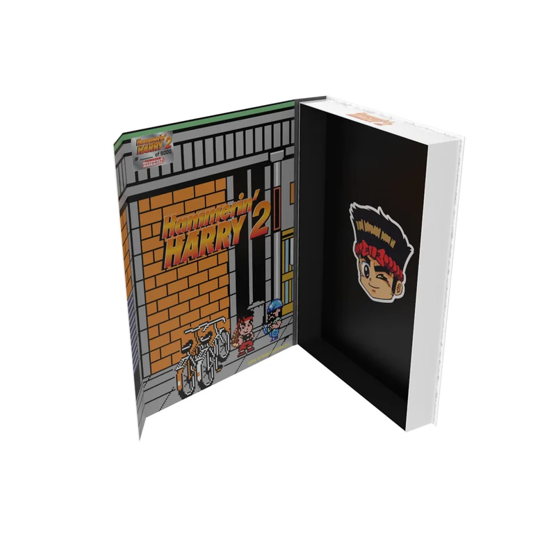 Retro-Bit Publishing: Hammerin' Harry 2: Dan the Red Strikes Back Collector's Edition for NES® [PRE-ORDINE]