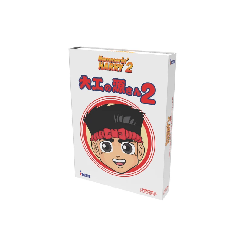 Retro-Bit Publishing: Hammerin' Harry 2: Dan the Red Strikes Back Collector's Edition for NES® [PRE-ORDINE]
