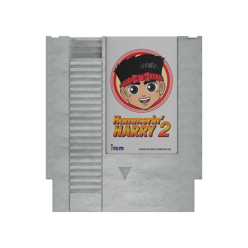 Retro-Bit Publishing: Hammerin' Harry 2: Dan the Red Strikes Back Collector's Edition for NES® [PRE-ORDINE]