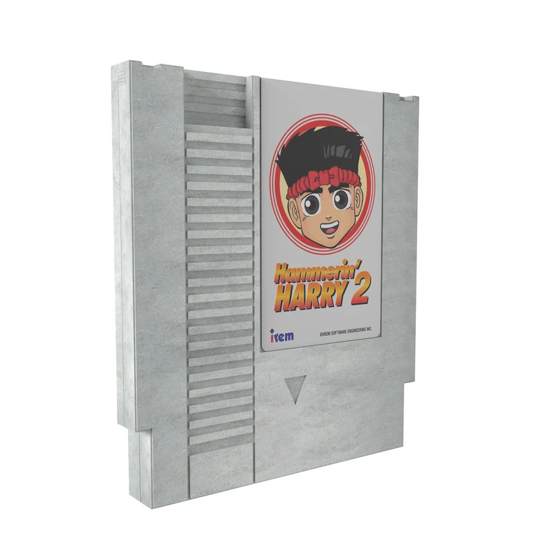 Retro-Bit Publishing: Hammerin' Harry 2: Dan the Red Strikes Back Collector's Edition for NES® [PRE-ORDINE]