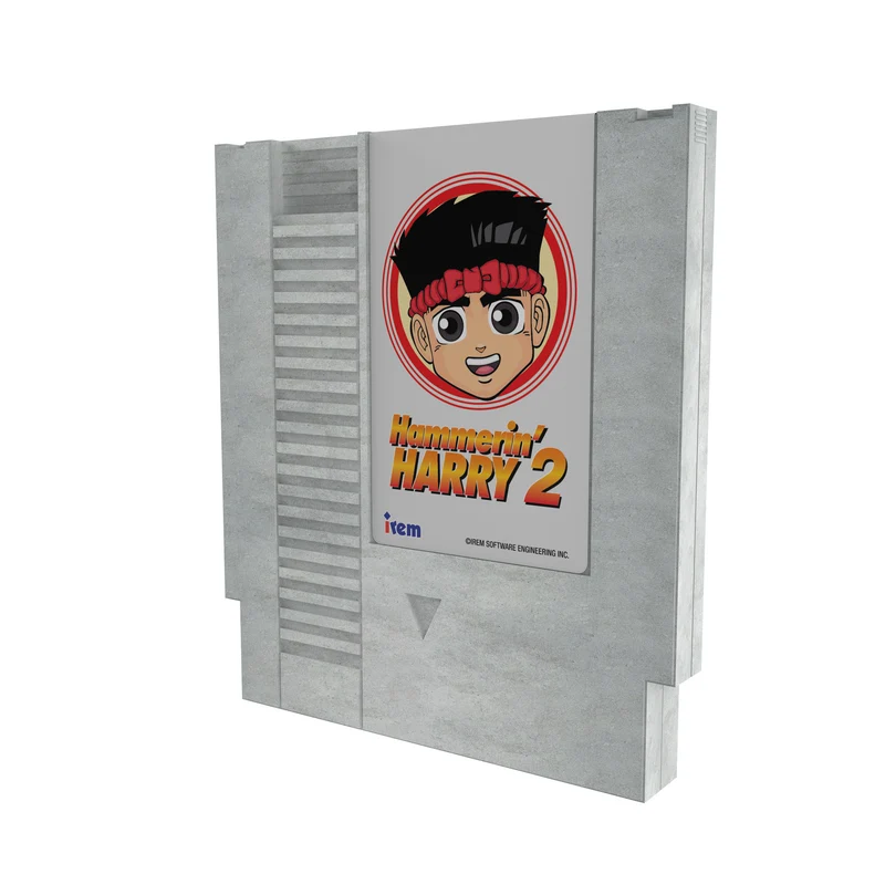 Retro-Bit Publishing: Hammerin' Harry 2: Dan the Red Strikes Back Collector's Edition for NES® [PRE-ORDINE]