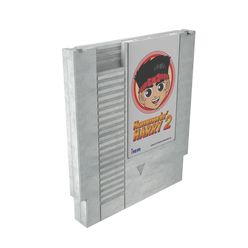 Retro-Bit Publishing: Hammerin' Harry 2: Dan the Red Strikes Back Collector's Edition for NES® [PRE-ORDINE]
