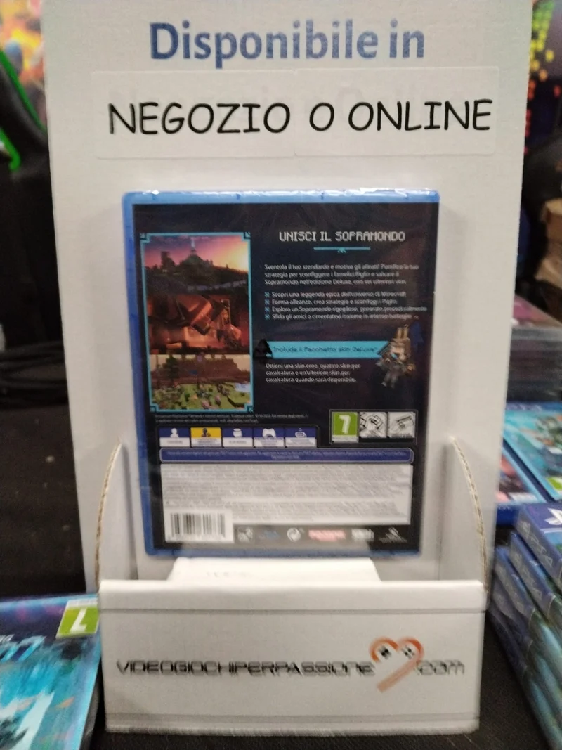 MINECRAFT LEGENDS DELUXE EDITION PS4 versione italiana