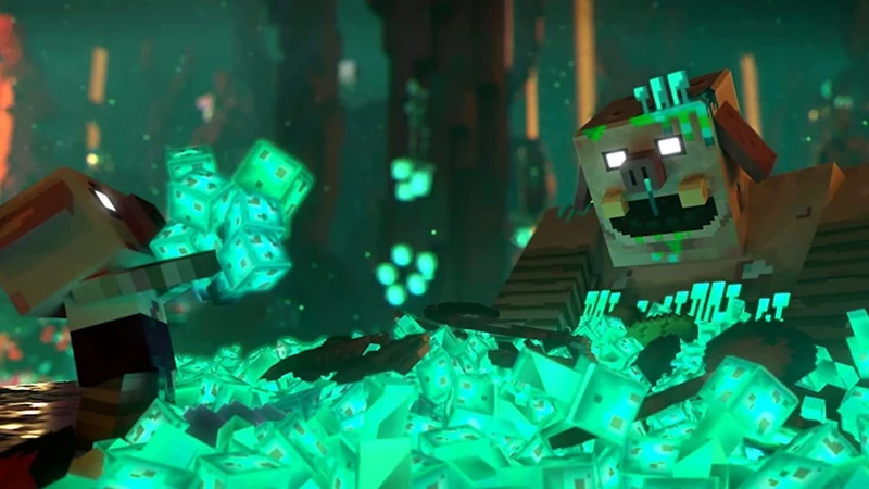 MINECRAFT LEGENDS DELUXE EDITION PS4 versione italiana