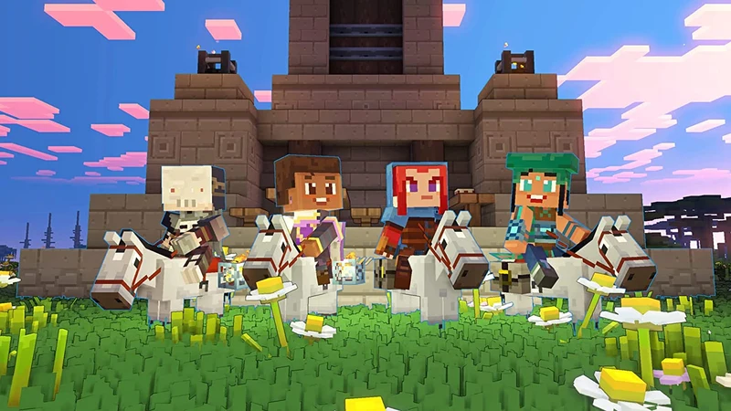 MINECRAFT LEGENDS DELUXE EDITION PS4 versione italiana