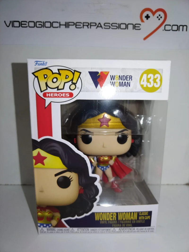 DC Comics POP! Heroes Wonder Woman 80th Anniversary 9 cm