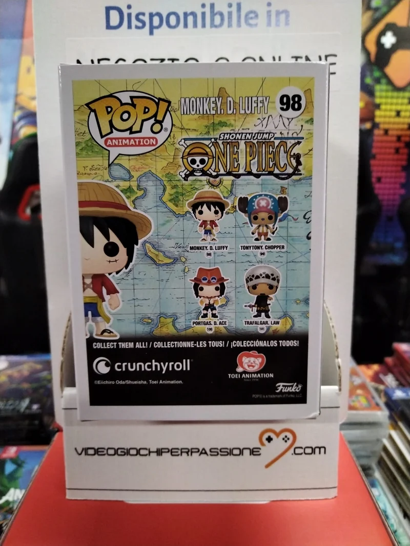 One Piece POP! Television Monkey D. Luffy 9 cm