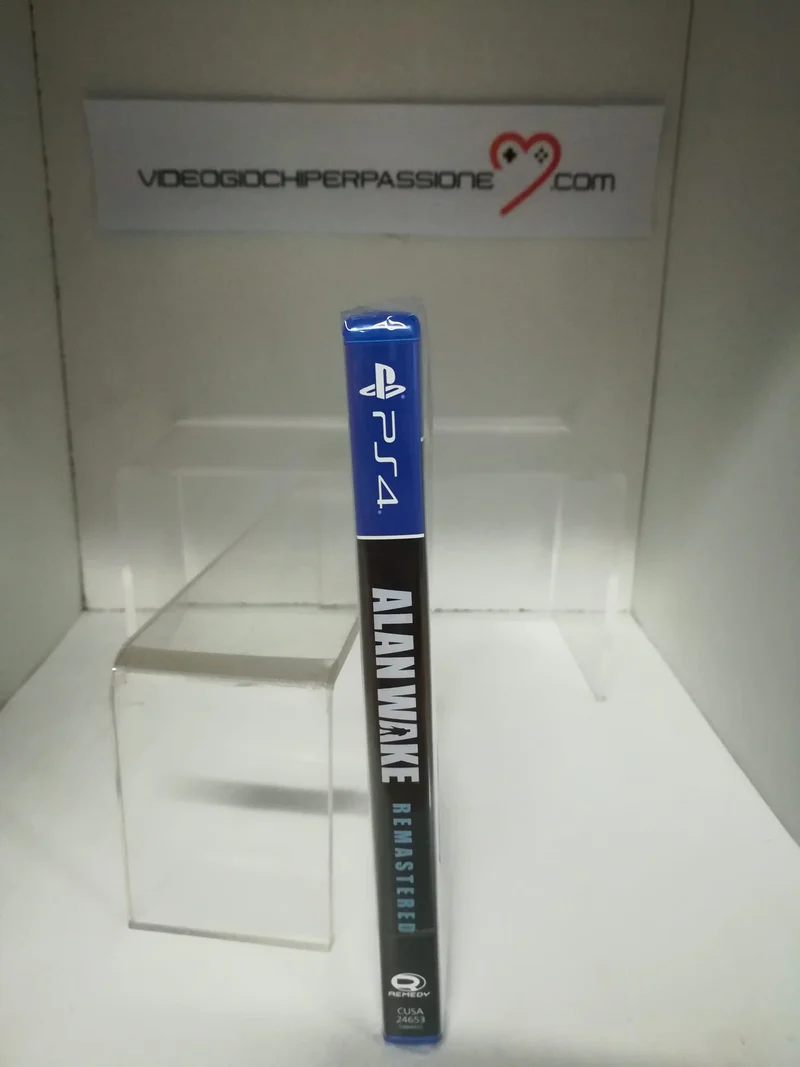 Alan Wake Remastered Playstation 4 Edizione Europea