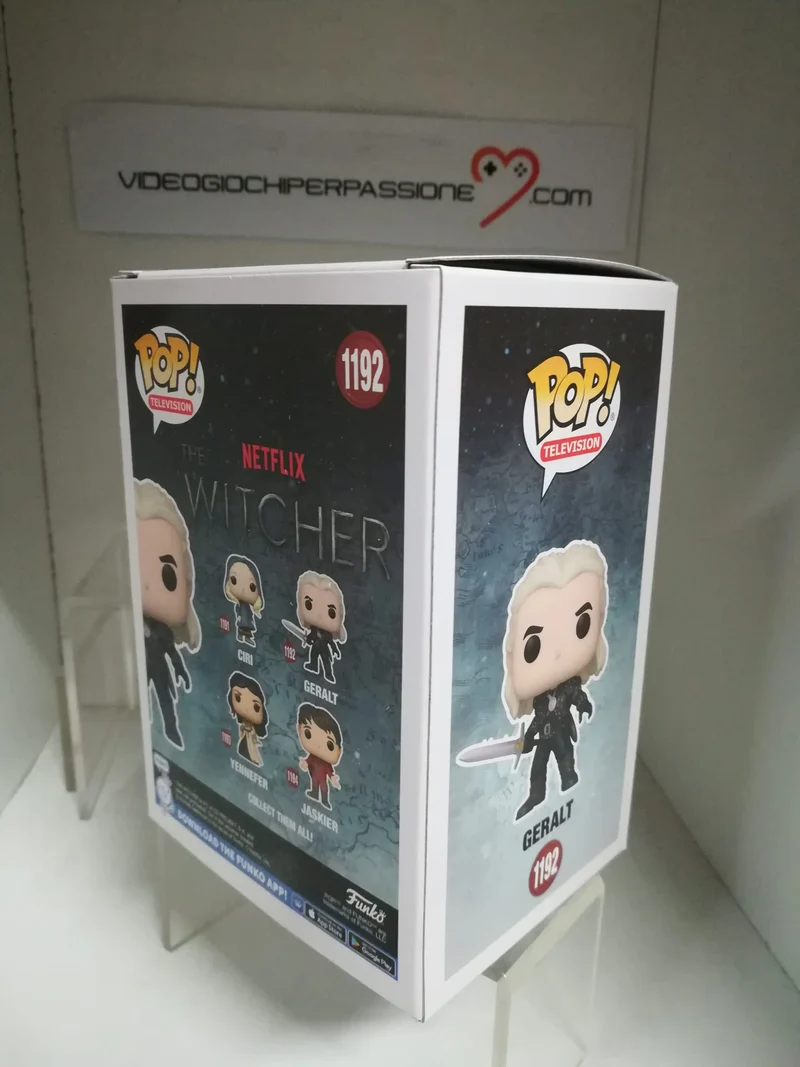 The Witcher POP! TV Figur Geralt 9 cm