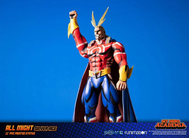 My Hero Academia Action Figure All Might Silver Age 28 cm