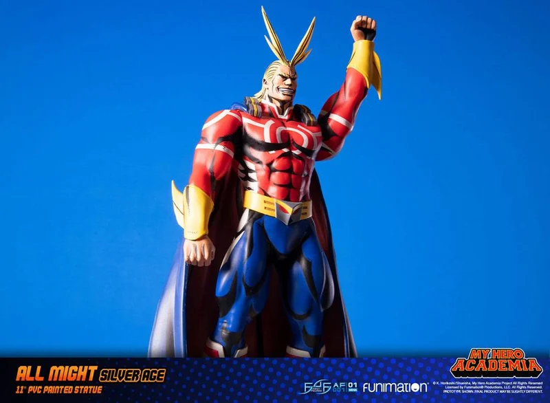 My Hero Academia Action Figure All Might Silver Age 28 cm