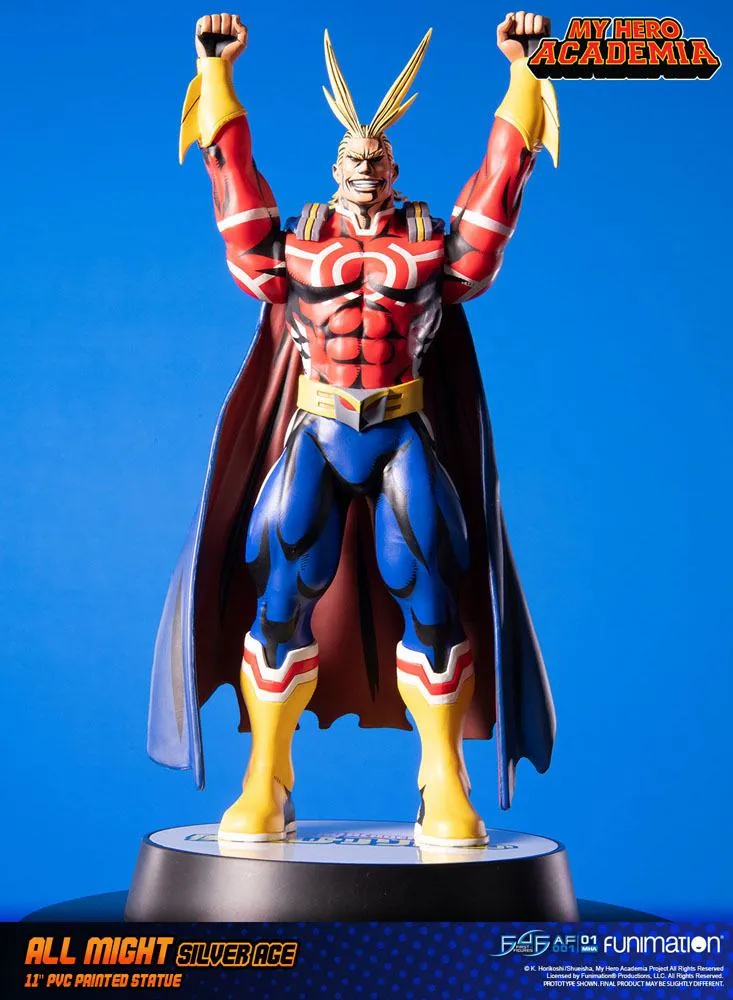 My Hero Academia Action Figure All Might Silver Age 28 cm