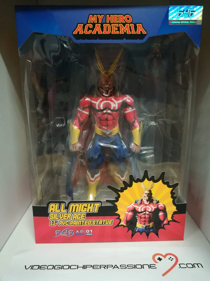 My Hero Academia Action Figure All Might Silver Age 28 cm