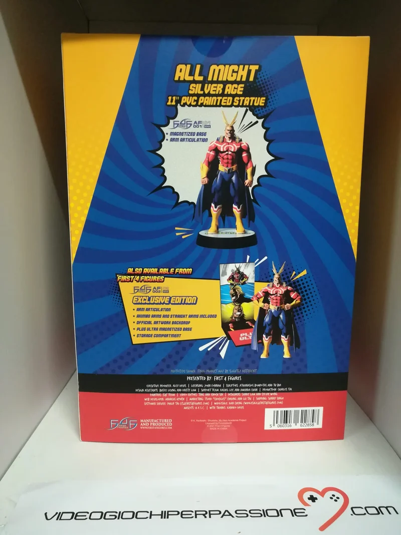 My Hero Academia Action Figure All Might Silver Age 28 cm