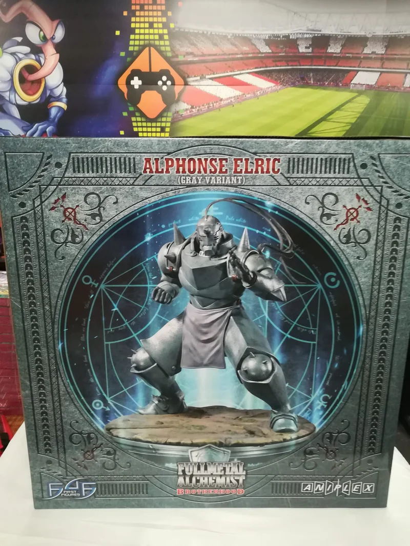 Fullmetal Alchemist Brotherhood Statue Alphonse Elric Gray Variant 55 cm