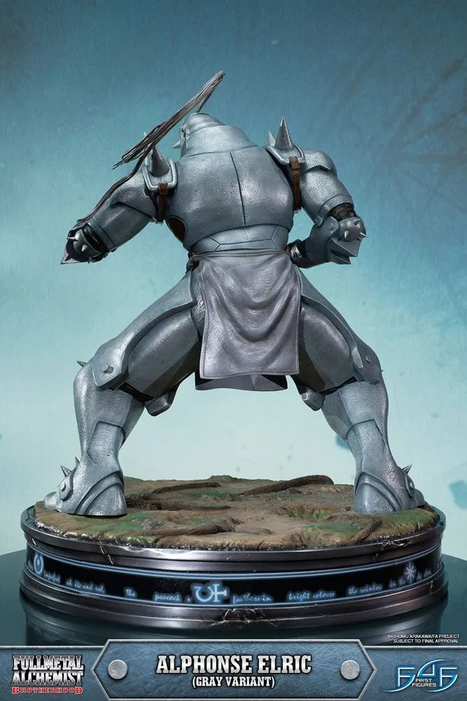 Fullmetal Alchemist Brotherhood Statue Alphonse Elric Gray Variant 55 cm