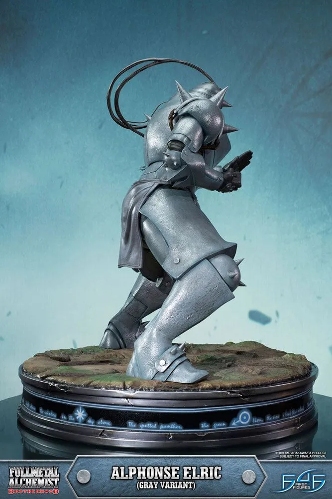 Fullmetal Alchemist Brotherhood Statue Alphonse Elric Gray Variant 55 cm