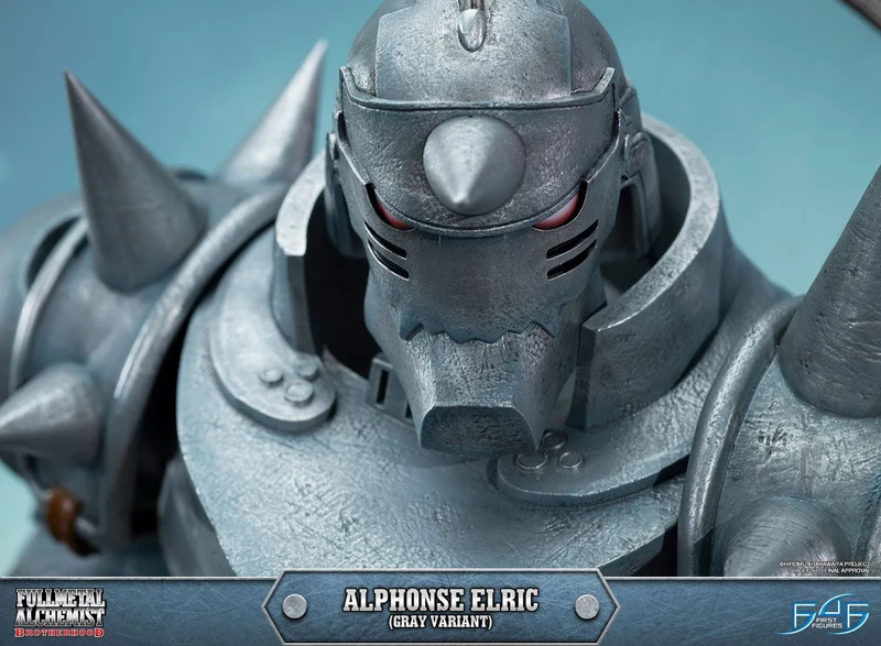 Fullmetal Alchemist Brotherhood Statue Alphonse Elric Gray Variant 55 cm