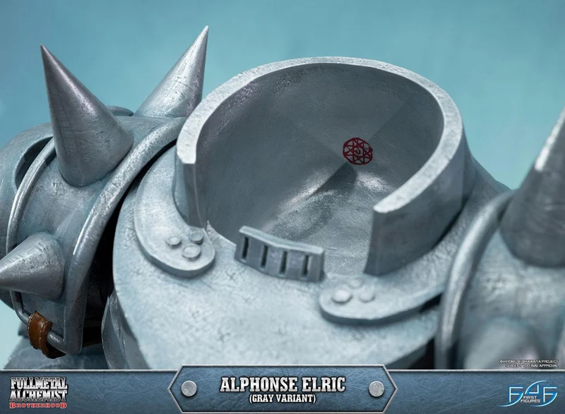 Fullmetal Alchemist Brotherhood Statue Alphonse Elric Gray Variant 55 cm