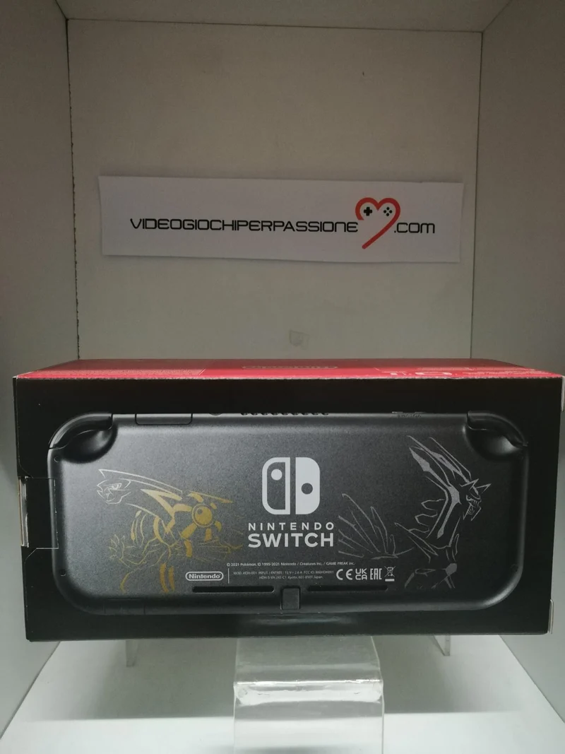 Nintendo Switch Lite Pokemon (Edizione speciale serigrafata Dialga & Palkia)