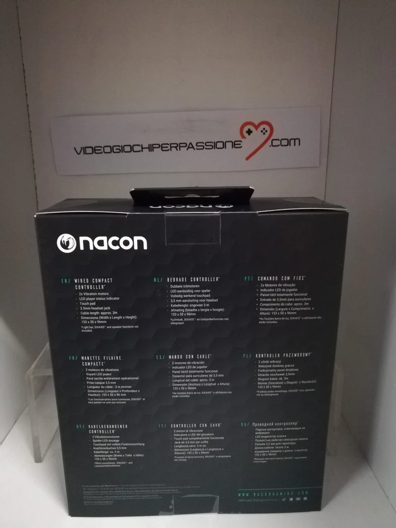Controller,- PlayStation 4 Nacon Compact Ufficiale Sony PlayStation