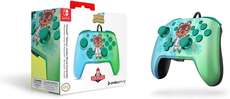 Controller Animal Crossing - Nintendo Switch-Cablato- Audio-PDP GAMING