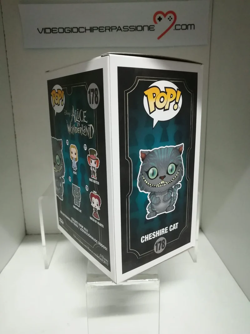 POP! FUNKO-DISNEY ALICE IN WONDERLAND -CHESHIRE CAT - Stregatto-178