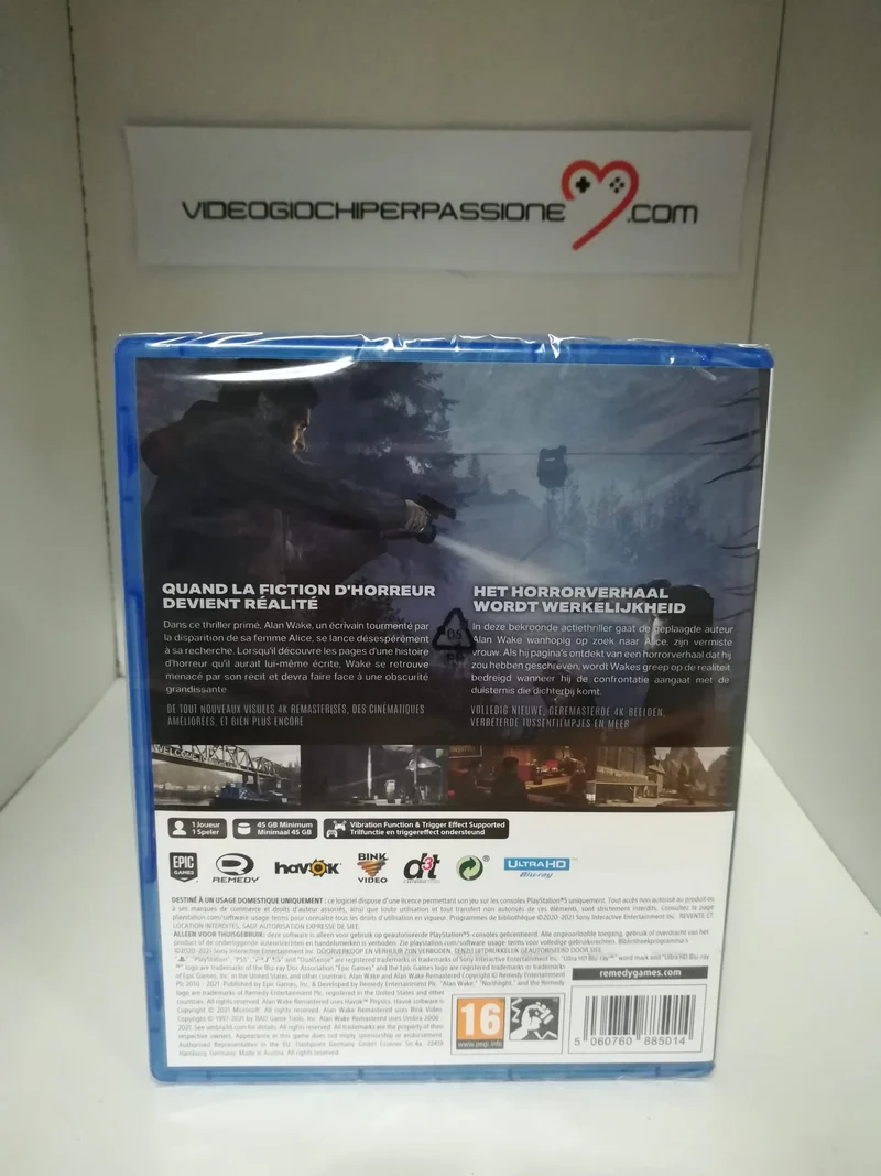 ALAN WAKE REMASTERED PS5