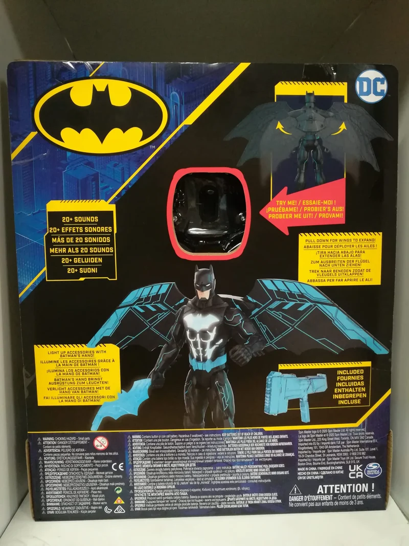 BATMAN BAT-TECH, DC , FIGURE 30 cm