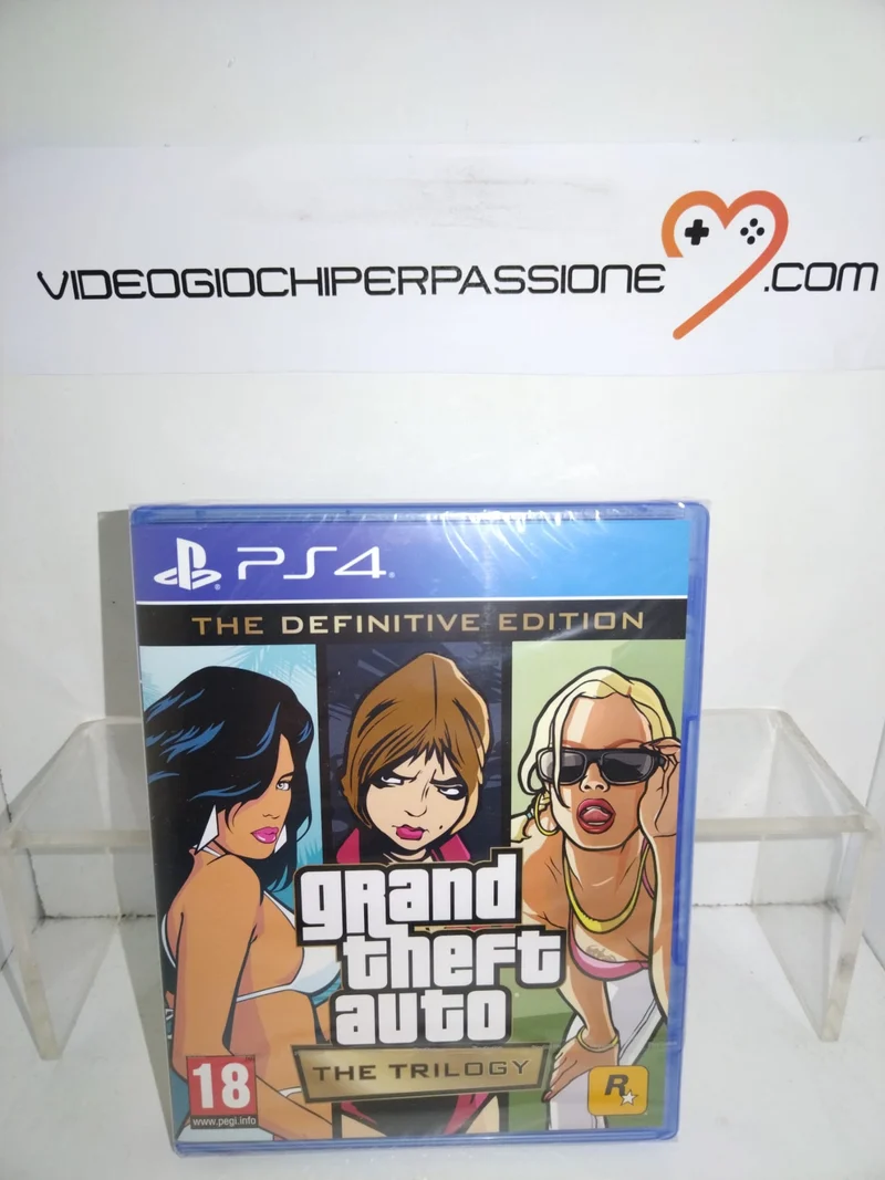 GTA - Grand Theft Auto: The Trilogy- The Definitive Edition - PlayStation 4 Edizione Europea